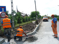budowa chodnika z kostki betonowej