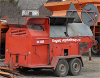 mieszanką mineralno - asfaltową z zastosowaniem recyklera